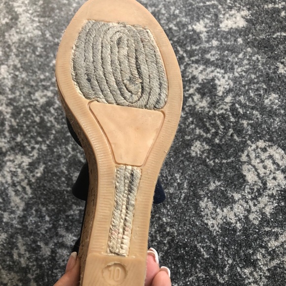 Tory Burch wedge espadrilles size 10 - Picture 6 of 11